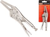 Locking pliers long jaws 180mm PRO STARTUL