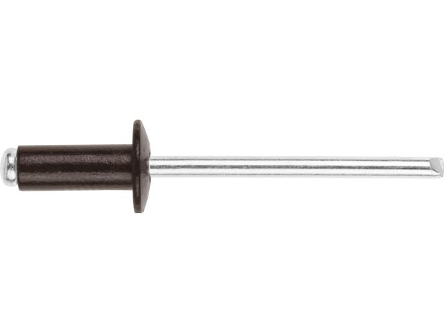 Blind rivet 3.2х8 alum/steel zinc plated RAL 8017 (20000 pcs/carton) STARFIX