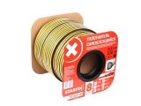 EPDM sealing strip black D9х8мм 100м (2x50 meter/pack) STARFIX