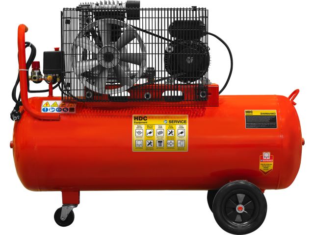 Image 2 Air compressor HDC HD-A101 belt drive