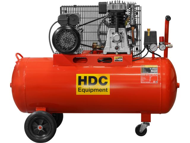 Image 2 Air compressor HDC HD-A101 belt drive
