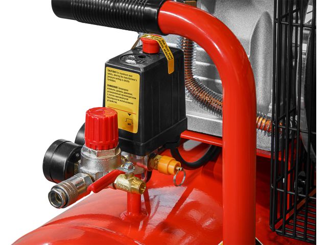 Image 6 Air compressor HDC HD-A101 belt drive