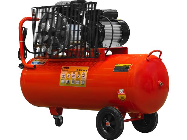 Image 3 Air compressor HDC HD-A101 belt drive