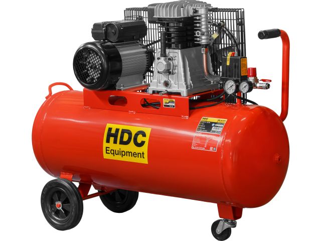 Image 1 Air compressor HDC HD-A101 belt drive