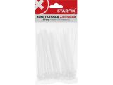 Watch image 3 Self-locking nylon cable ties 2,5х100(nature) 100pcs/bag STARFIX