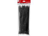 Watch image 3 Self-locking nylon cable ties 4,8х300(black) 100pcs/bag STARFIX