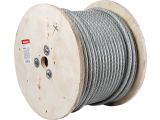 Steel wire rope in PVC М10(8) DIN 3055 zinc plated (100 meters) STARFIX