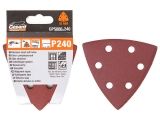 Sanding sheet for wood 93mm 6 holes Р320 grit (5PCS/PACK) GEPARD