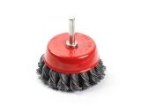 Twist knot drill cup brush 75mm GEPARD