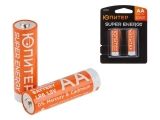 Alkaline battery AA LR6 2pcs. ЮПИТЕР