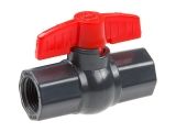 PP ball valve 1/2&quot; f.-f., AV Engineering