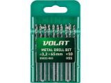 Metal drill bit HSS 3.2х36х65mm (10PCS/SET) ВОЛАТ