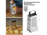 Watch image 6 Essential Grater 4 sides, NEW