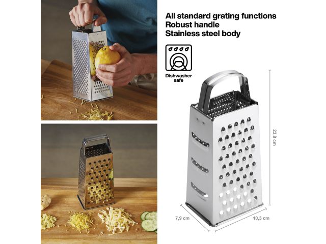 Image 6 Essential Grater 4 sides, NEW
