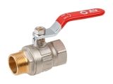 Ball valve 3/4&quot; m.-f. handle PN40, AV Engineering