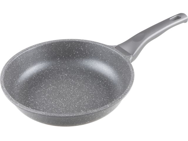 Frying pan 26х6.0 cm, aluminium, non-stick coating, for induction stoves, Grey series, PERFECTO LINEA