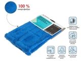 Microfiber mop refill, blue, PERFECTO LINEA