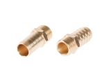 Air hose fitting 1/2&quot; BSP male to 19mm hose tail (brass) ECO