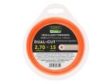 Trimmer line 2.70mmx15m round Dual-cut Startul Garden