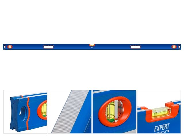 Aluminium spirit level 2000mm Expert Startul