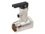 Safety valve 1/2&quot; m.-f. for water heaters, AV Engineering