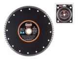 Diamond saw blade, multipurposе Turbo 230х22mm GEPARD