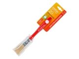 Flat brush 3/4&quot;-20mm, natural white bristle (for walls, facades), wooden handle Startul Master