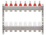 Manifold (SUS 304) AVE136, 8 ways, AV Engineering