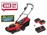 Сordless Lawn Mower WORTEX CLM 3836 with battery and charger