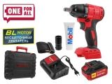 Li-ion Cordless Impact Wrench WORTEX CWR 0318 ALL1 with bat. and char.