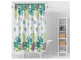 Shower curtain (12 rings included), 180x180 cm, Secret, Garden of Eden, PERFECTO LINEA