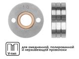 wire feeder roller 30/10/12 mm 0.8/1.0 mm V-type