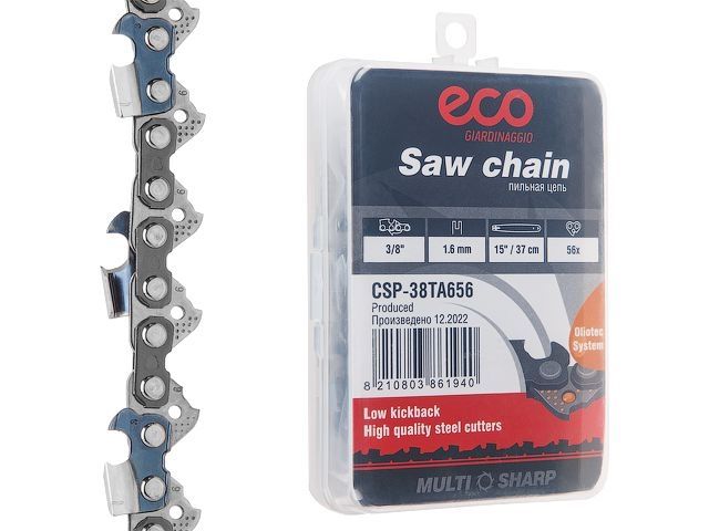 Chain 37 cm 15&quot; 3/8&quot; 1.6 mm 56 links 38TA (in plastic box) ECO