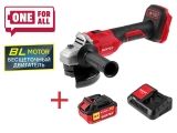 Cordless angle grinder WORTEX LX CAG 1812-1 E ALL1 MEGA SALE