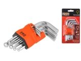 Hex wrench set 9pcs short type with ball PRO STARTUL