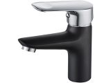 One handle (D35) zinc basin faucet, black, ECONOCE