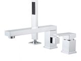 One handle brass bath faucet D35, Lily series, chrome, a-five
