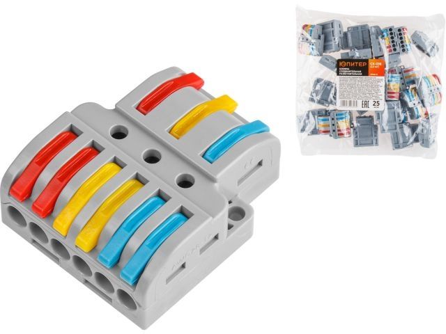 Wire connector СК-336 (2.5 мм2) (25pcs/bag) ЮПИТЕР