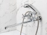 Watch image 4 Two handle bath faucet zinc (type I), series 420 ECONOCE