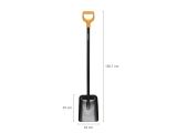 Watch image 4 Solid Metal Shovel D Handle