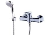 One handle D35-A zinc shower faucet, series 400, ECONOCE