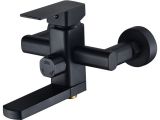 One handle (D35) zinc bath faucet, black, ECONOCE