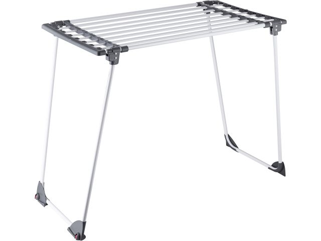 Clothes dryer rack telescopic, 17m, Ruby series, black and white, PERFECTO LINEA