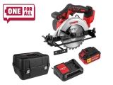 Li-ion Cordless Circular Saw WORTEX CCS 1816-1 ALL1 with 1х4.0A*h bat. and char.