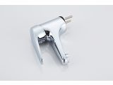 Watch image 11 One handle brass basin faucet D40, Crocus series, chrome, a-five