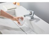 Watch image 19 One handle brass basin faucet D40, Crocus series, chrome, a-five