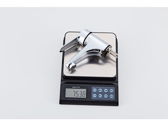 Image 22 One handle brass basin faucet D40, Crocus series, chrome, a-five