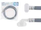 Filling hose for washing machine 3,0 m, PVC, AV Engineering