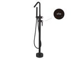 One handle brass bath faucet D35, Lotus series, black, a-five