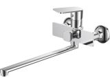 One handle brass bath faucet D35, Camellia series, chrome, a-five